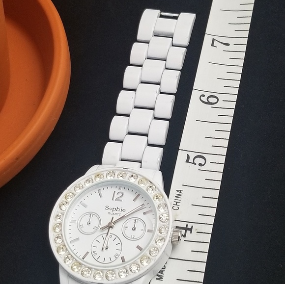 SOPHIE QUARTZ WHITE WATCH - Picture 5 of 7